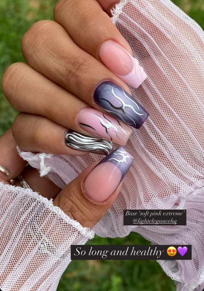 Soft Pink Extreme Lexy Line Building Gel - Image 3